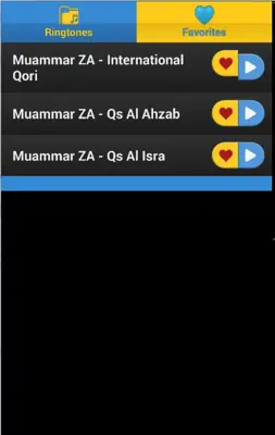 Murottal H. Muammar ZA 2016 android App screenshot 0